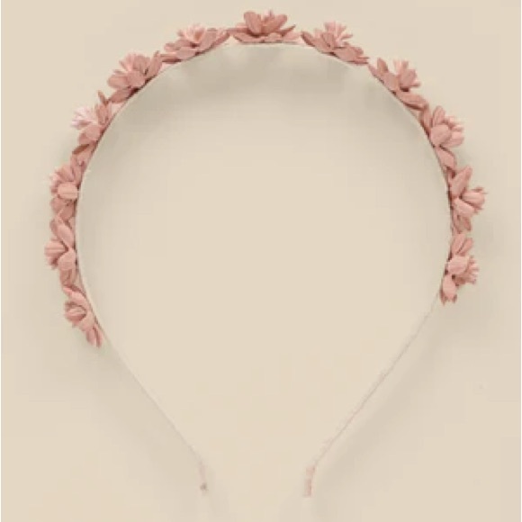 NoraLee Floral Headband - Ecru